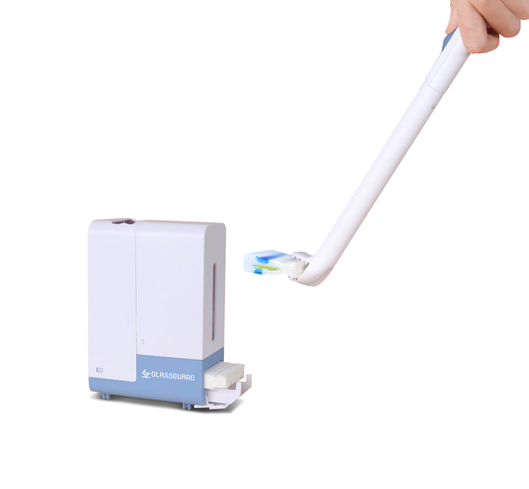 GLASSGUARD™ Disposable Toilet Brush