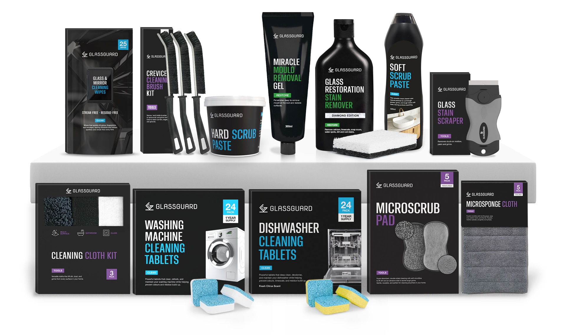 GLASSGUARD™ Ultimate Deep Cleaning Bundle