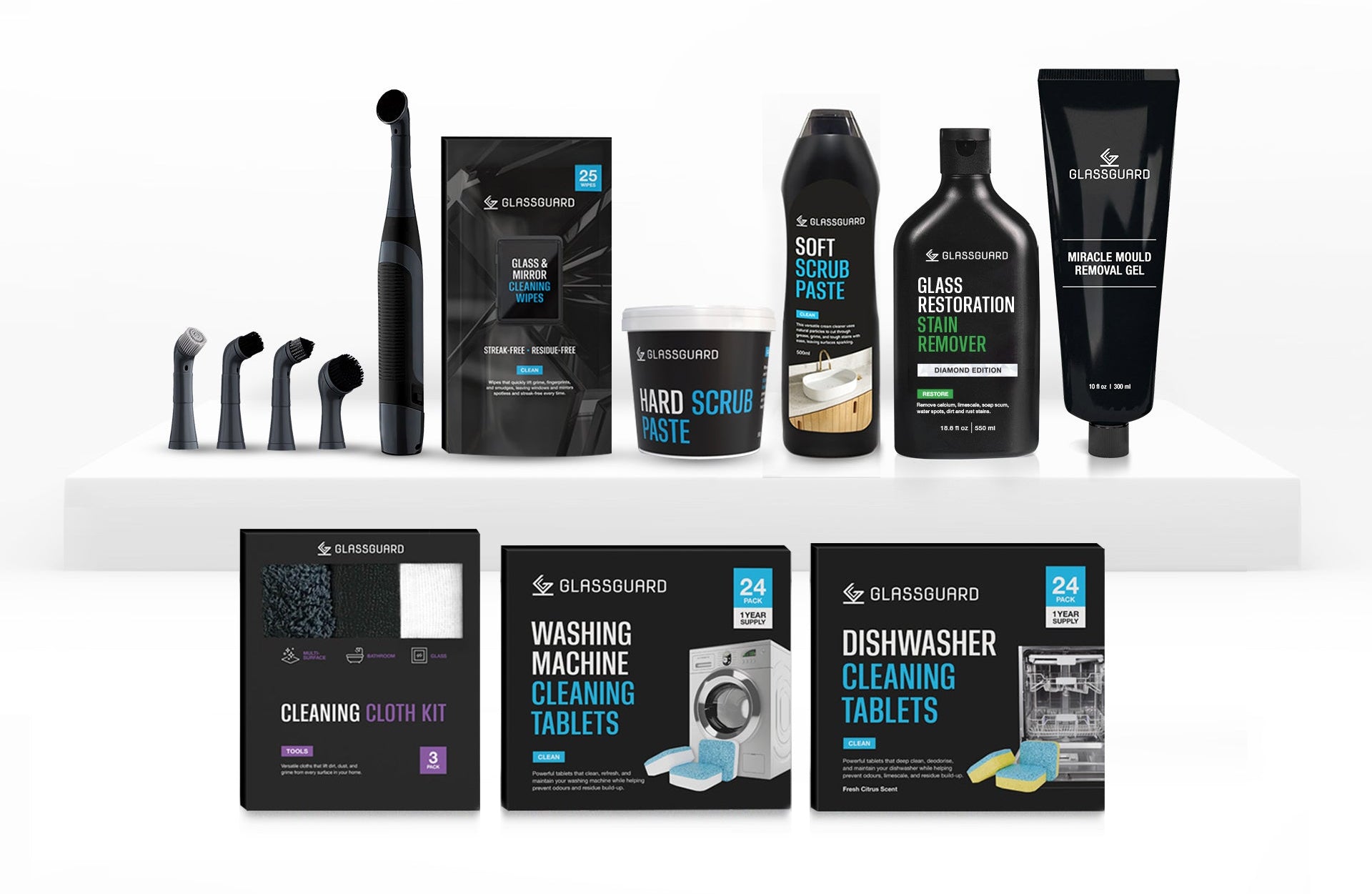 GLASSGUARD™ Complete Deep Cleaning Bundle