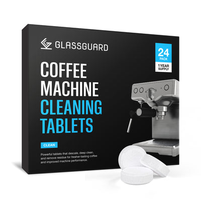 GLASSGUARD™ Coffee Machine Cleaning Tablets