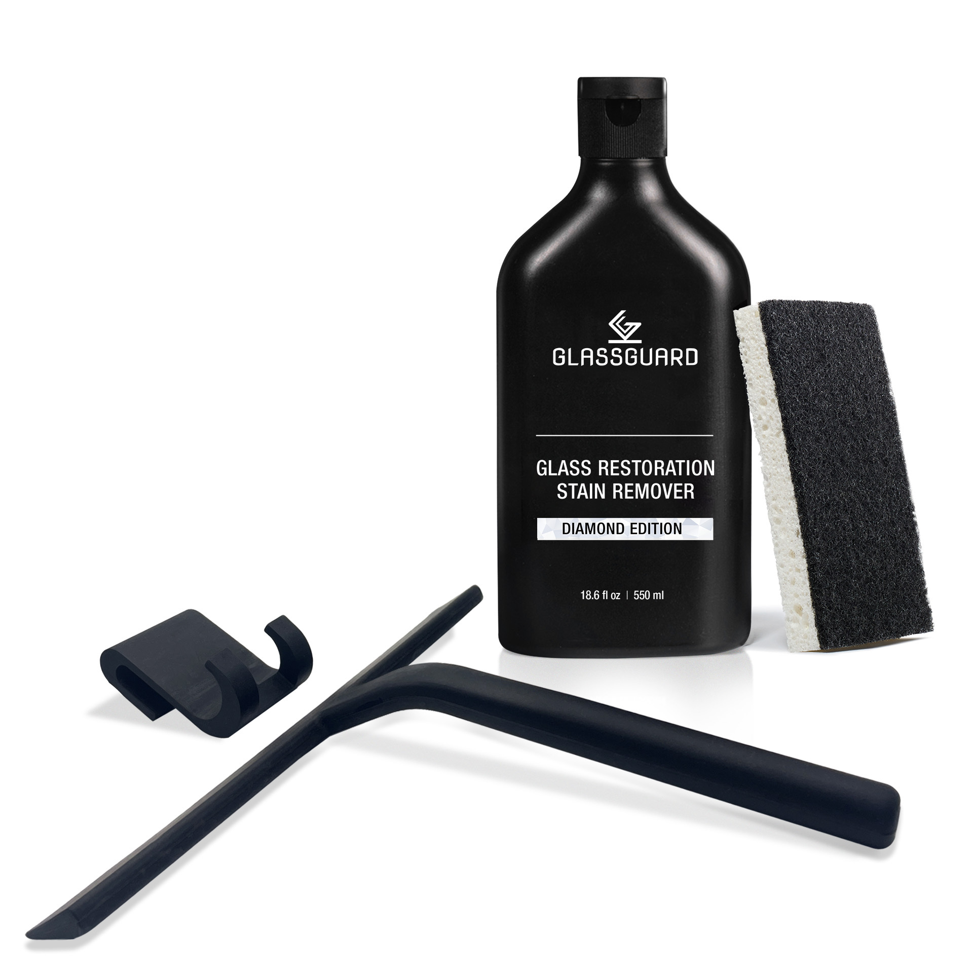 GLASSGUARD™ Glass Stain Remover + Squeegee Bundle image