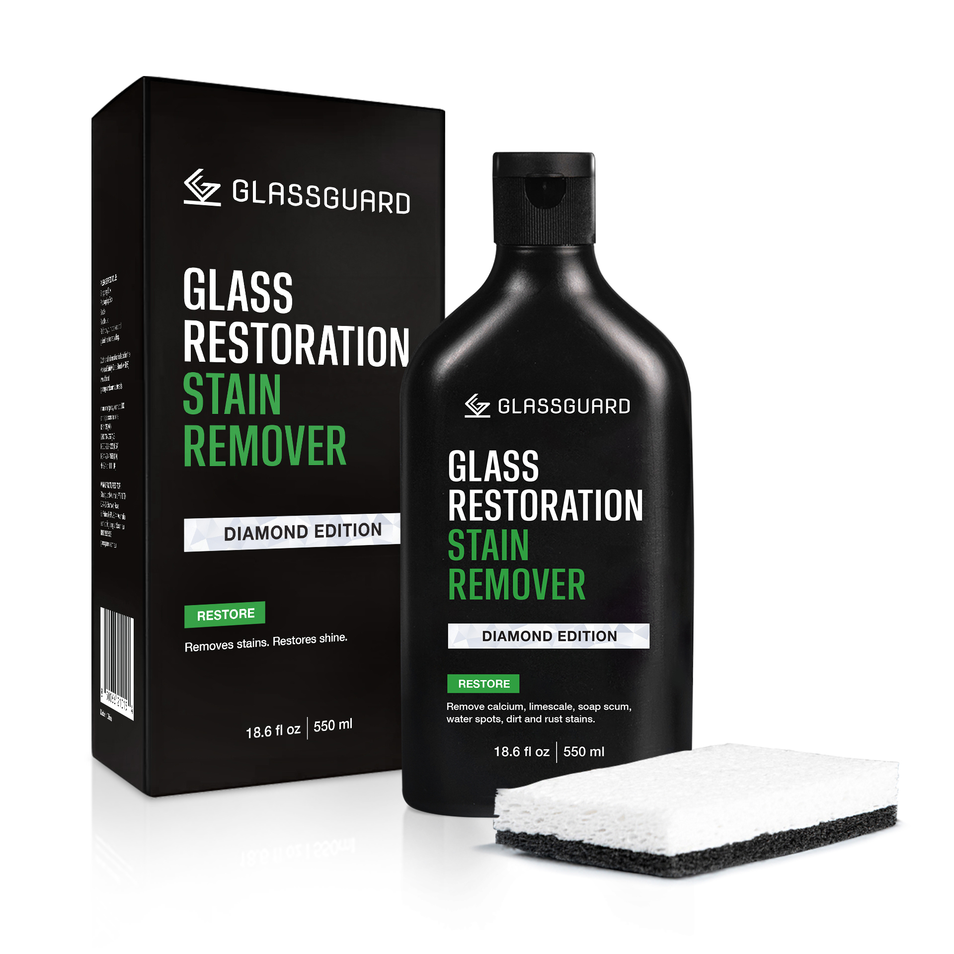 GLASSGUARD™ Glass Restoration Stain Remover Diamond Edition image