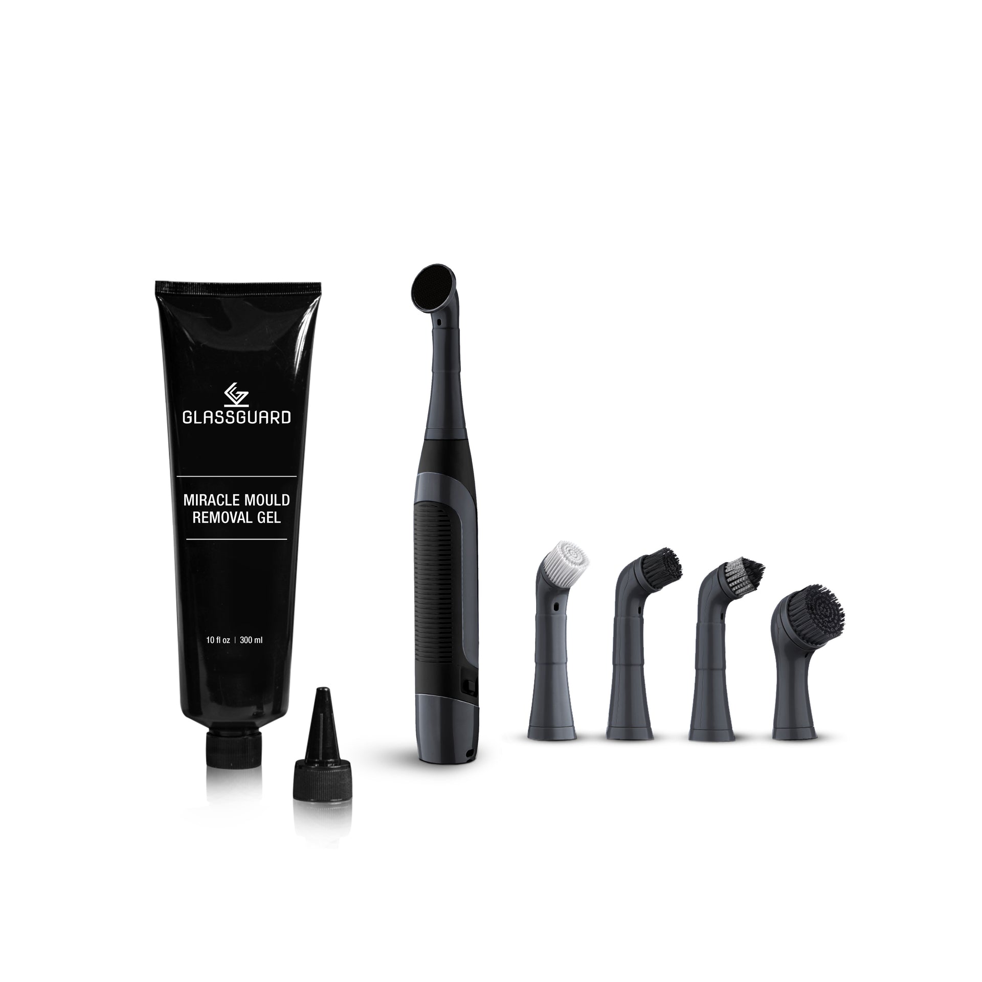 GLASSGUARD™ Miracle Mould Removal Gel + Electric Scrubber Bundle