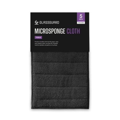 GLASSGUARD™ MicroSponge Cloth 5 Pack