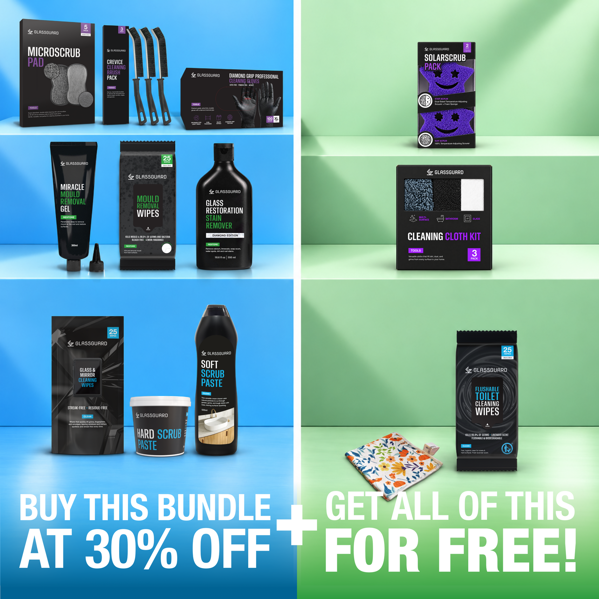 GLASSGUARD™ Spring Deep Cleaning Bundle